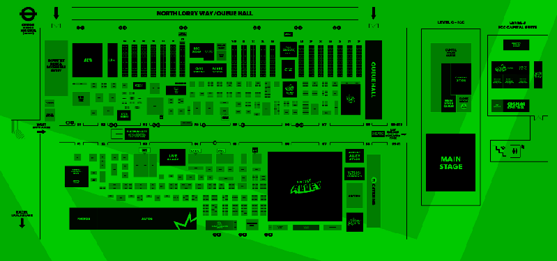 MCM ExCeL Map