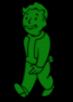 Vault Boy Walking